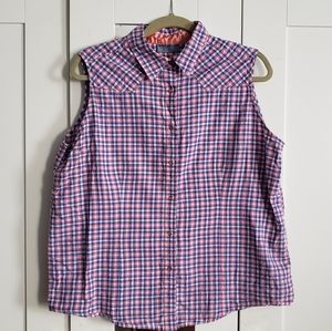 Wrangler Women's Pink Vest Sz XL